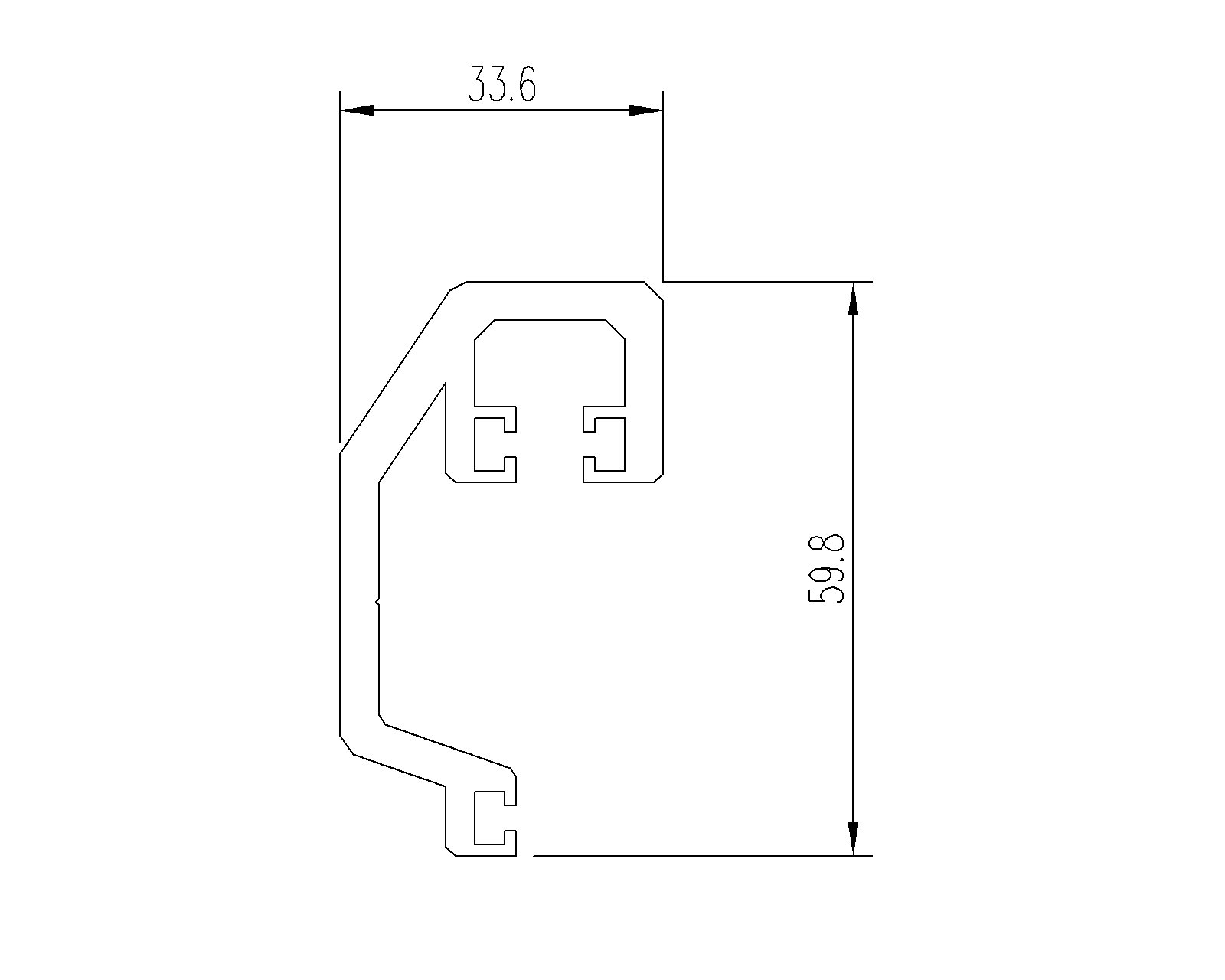 BSP KWH hanging element