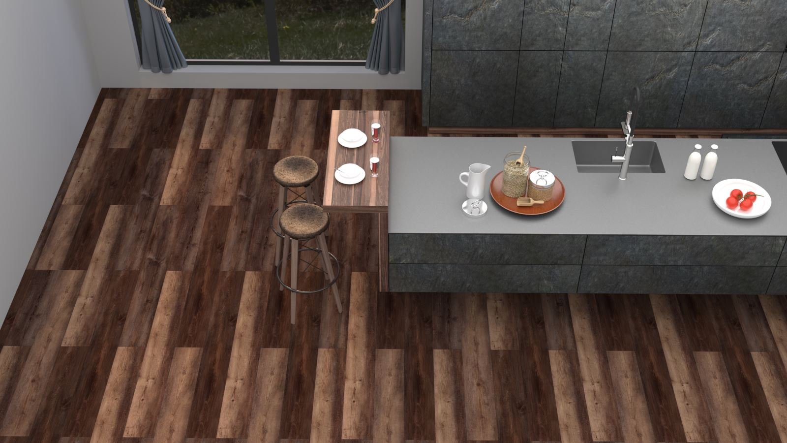 Bergamo — SPC Glue Down Flooring