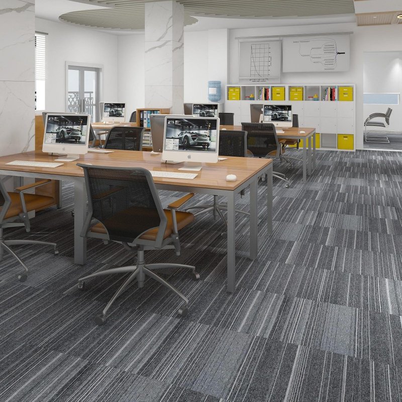 Customize Colorful Carpet Squares with Indoor