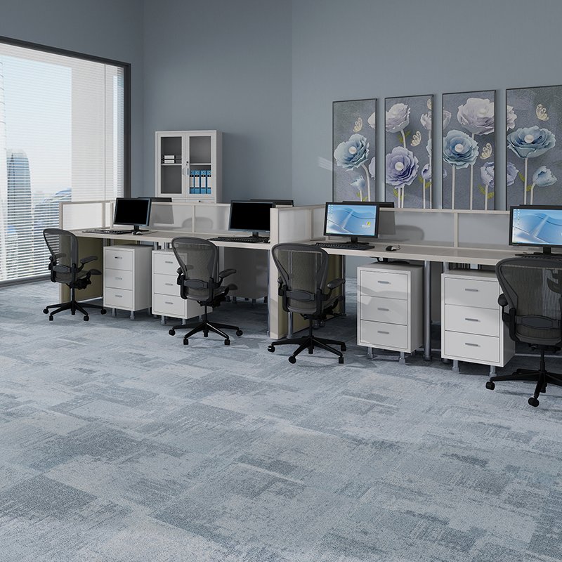 61×61cm Commercial Carpet Tiles with PVC Backing