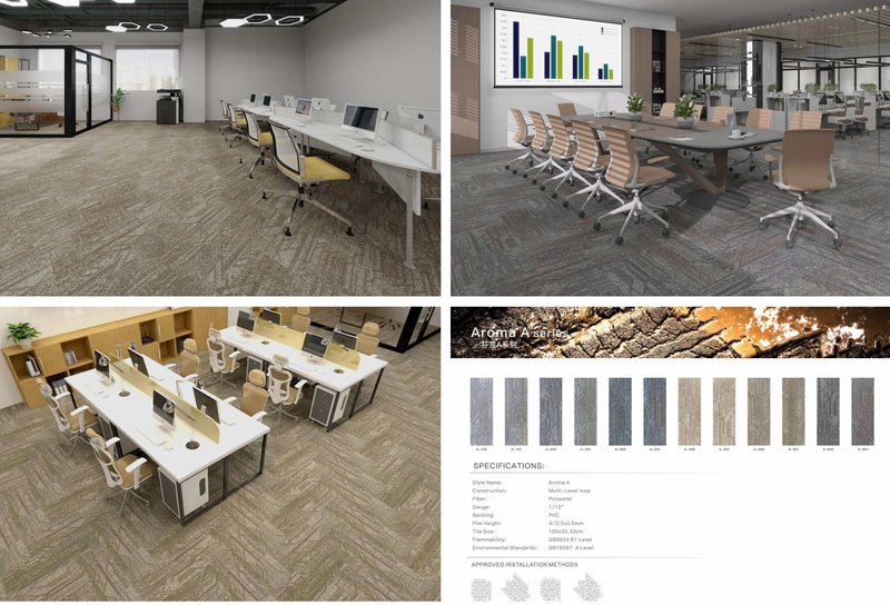 Heavy Duty Carpet Tiles for Hotel & High Traffic Areas | OEM Carpet Tile Supplier China