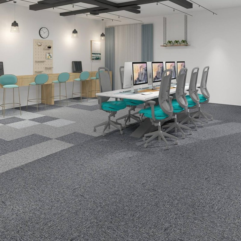 Carpet Squares 50x50 Loop Pile Carpet Tiles
