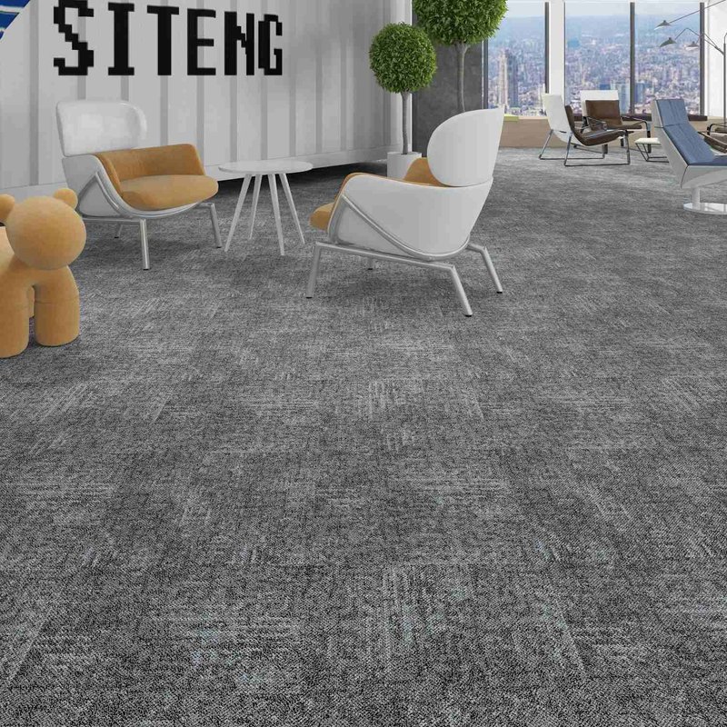 Commercial Carpet Tiles 50x50cm | Multi-Level Loop PP Carpet Squares