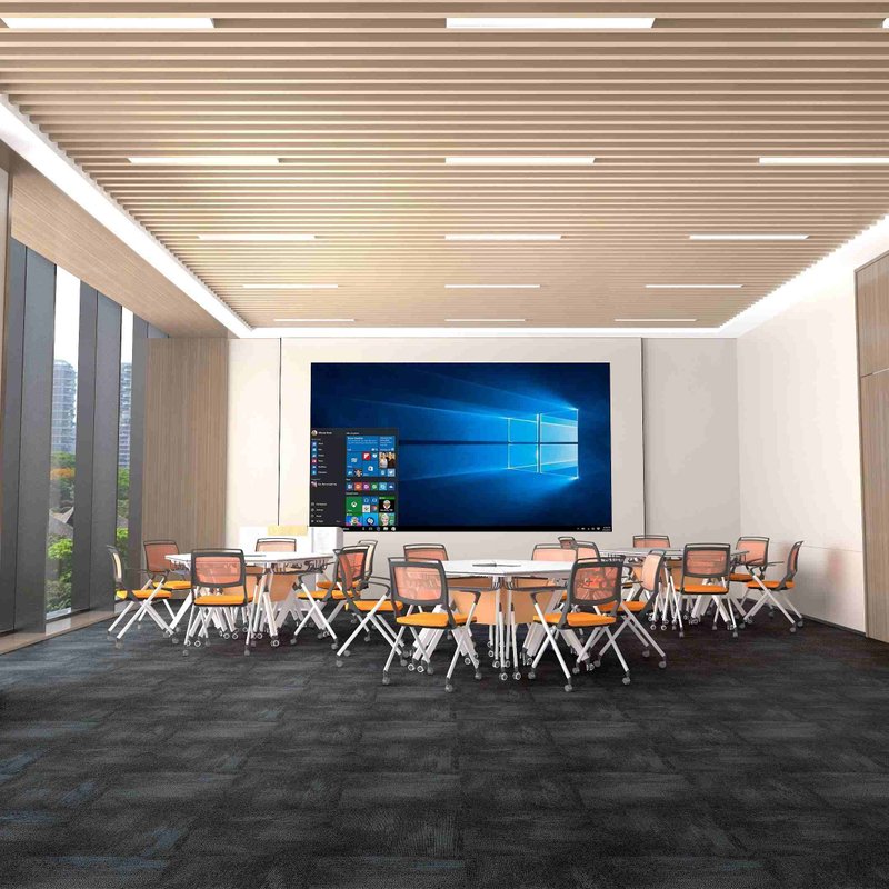 Nylon PVC Backing 50x50cm Office Carpet Tiles – Cloudstory Series