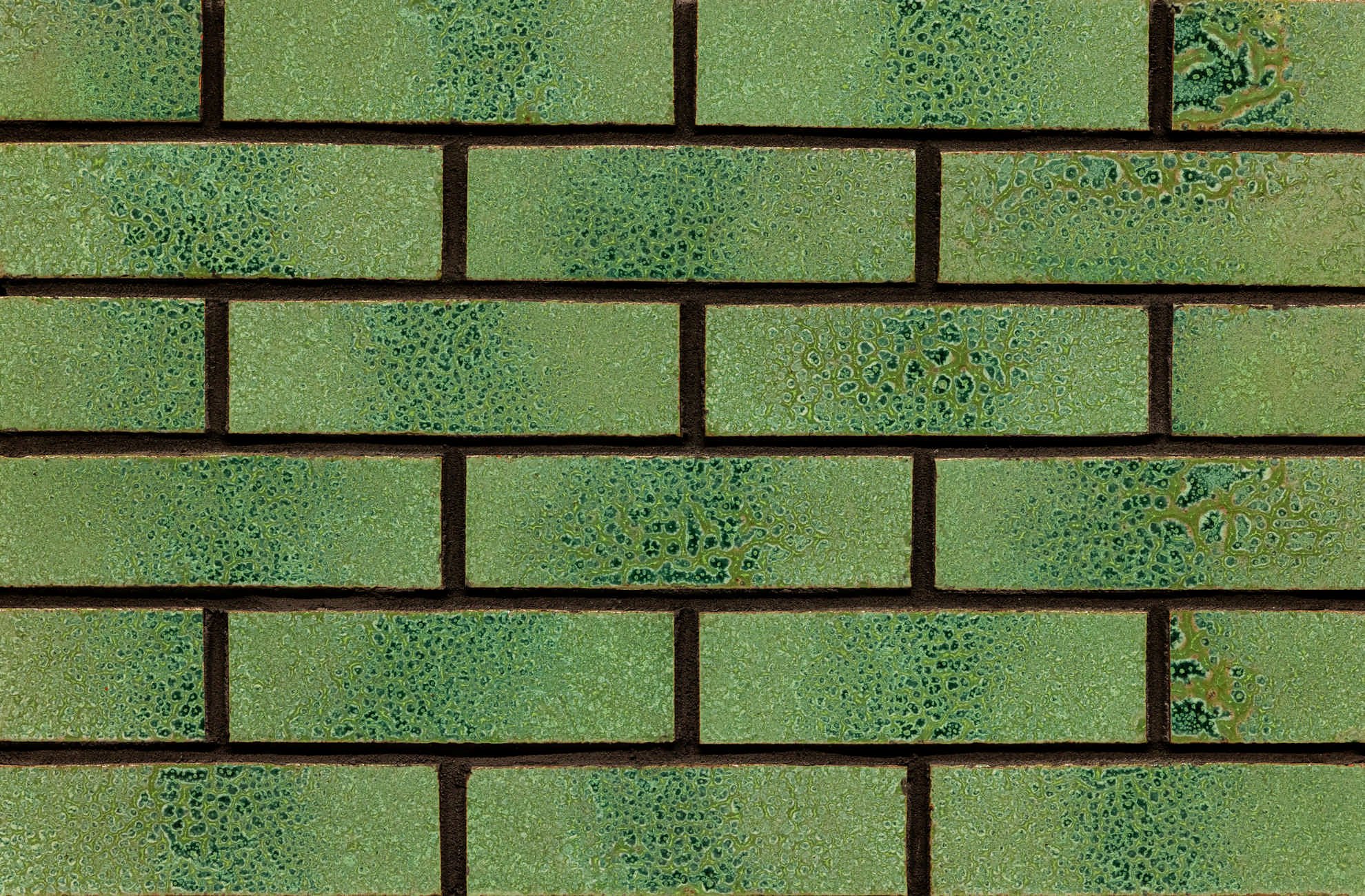 Glazed Brick Slip — Malachite