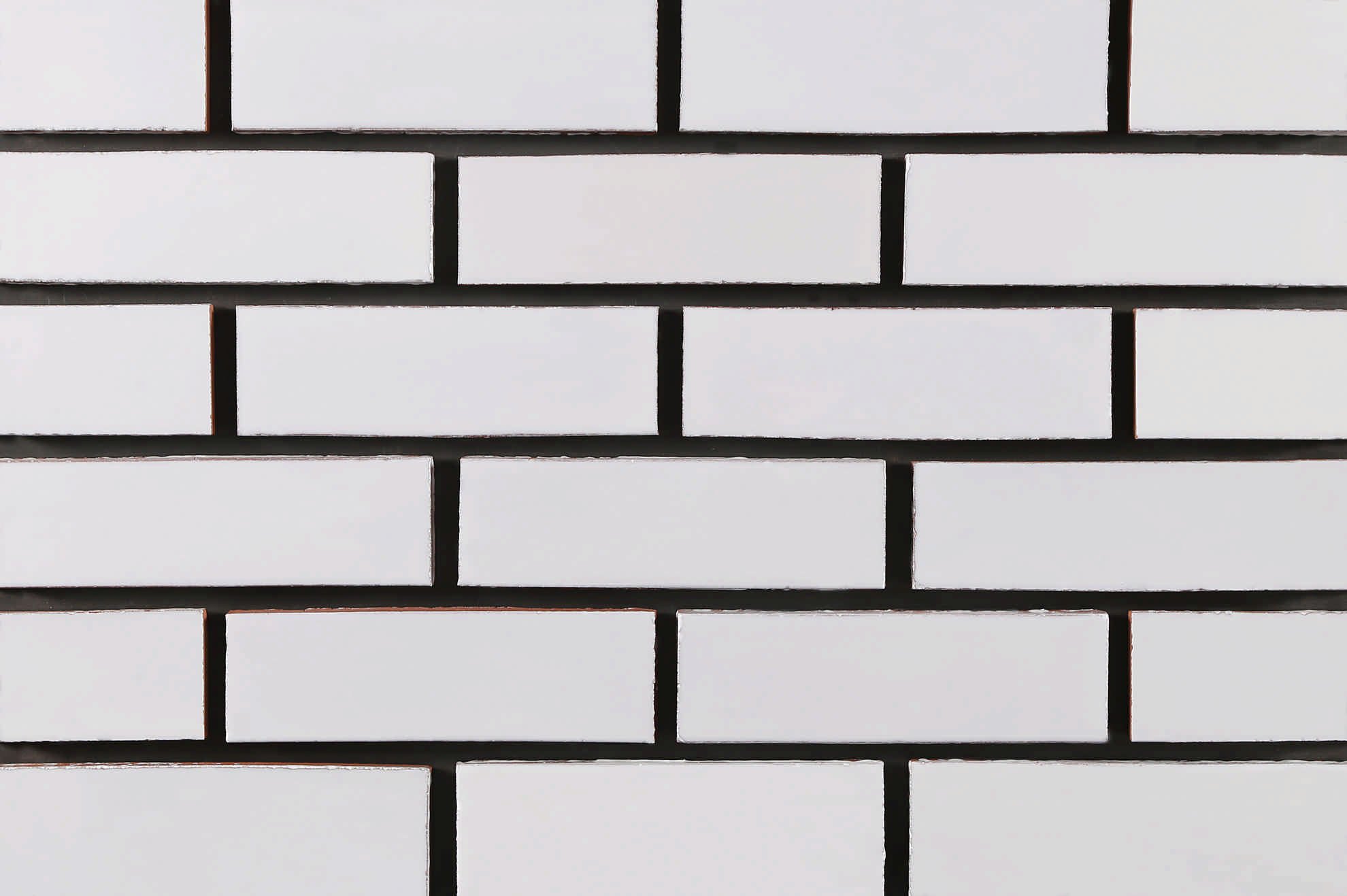 Glazed Brick Slip — Opaque White