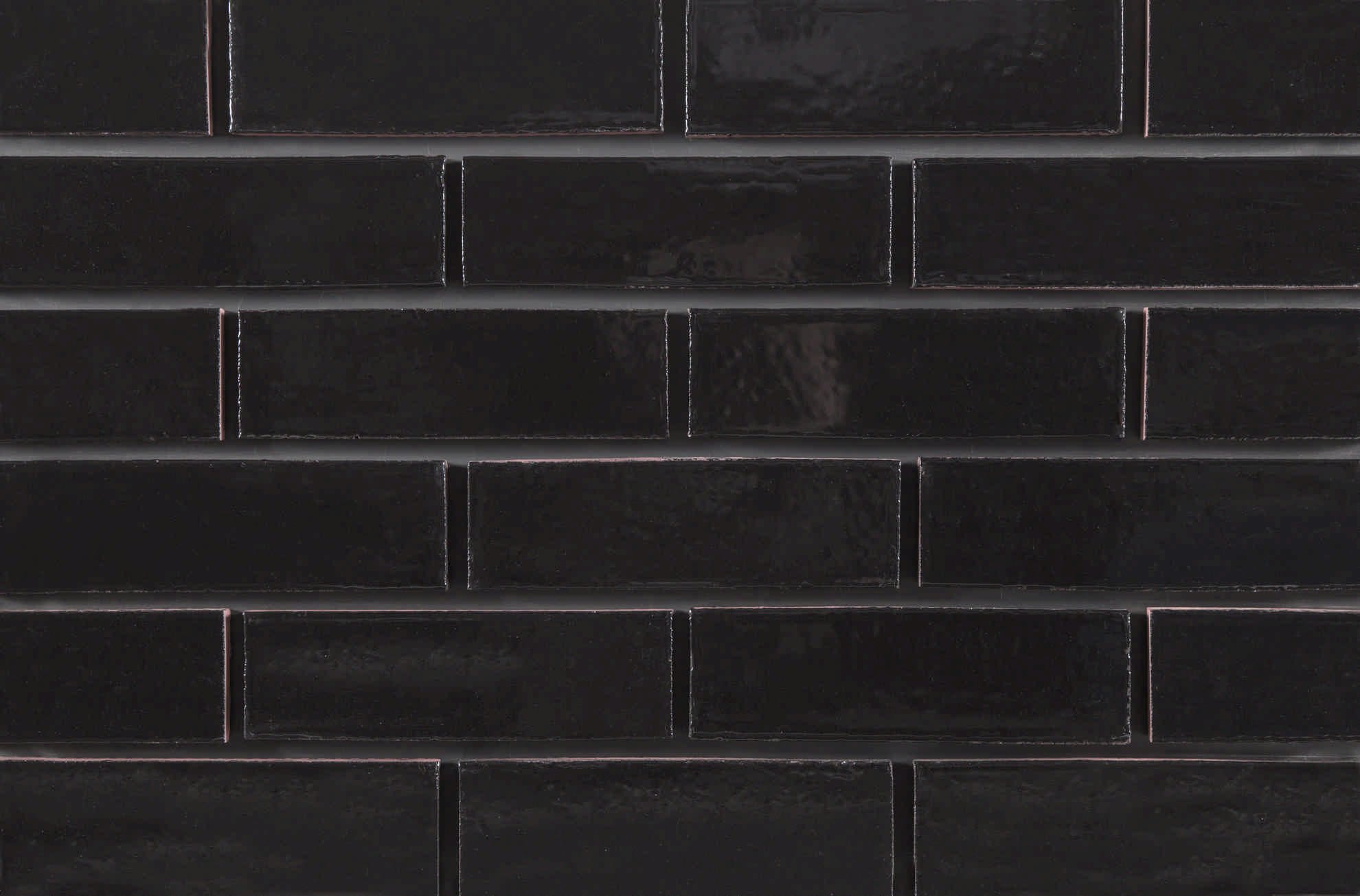 Glazed Brick Slip — Black
