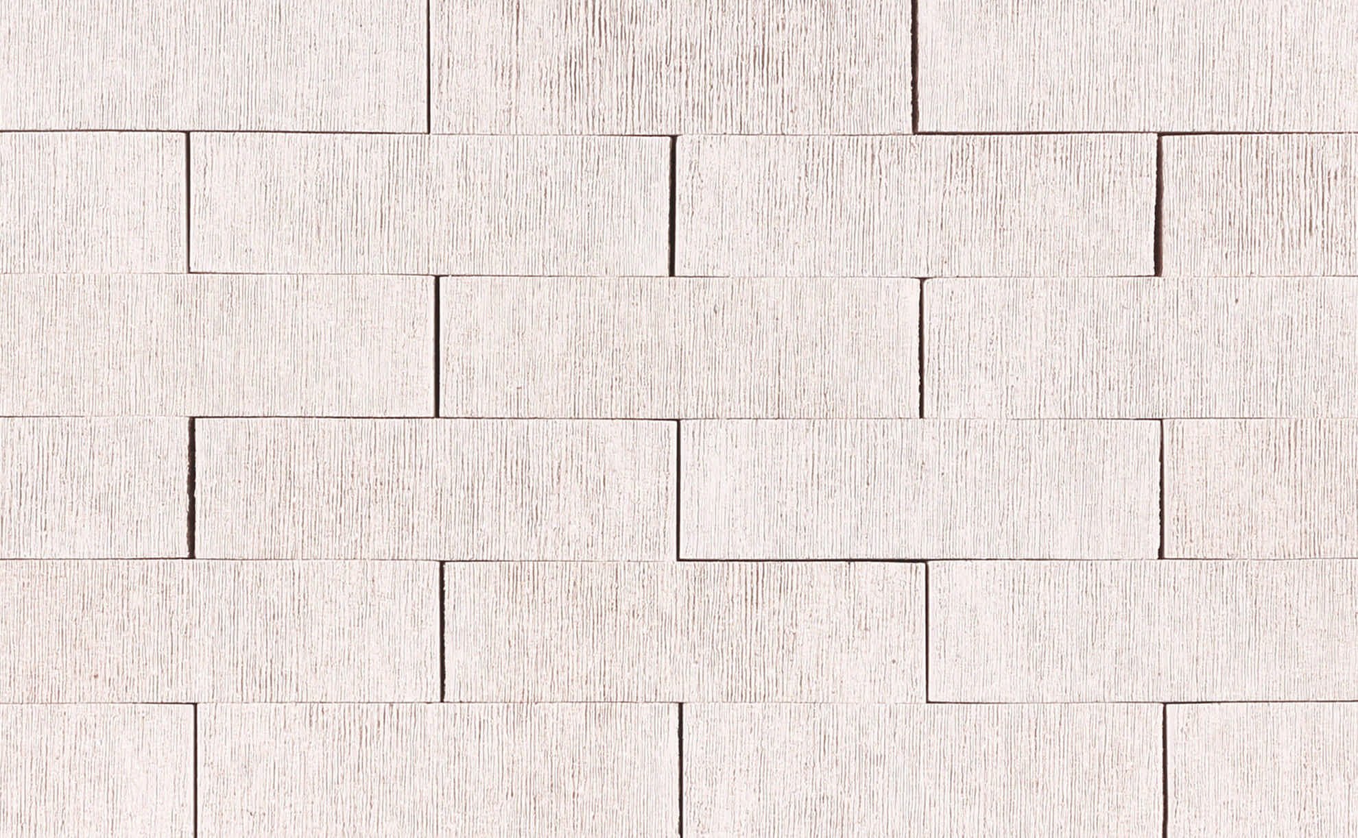 Brushed Facing Brick — White