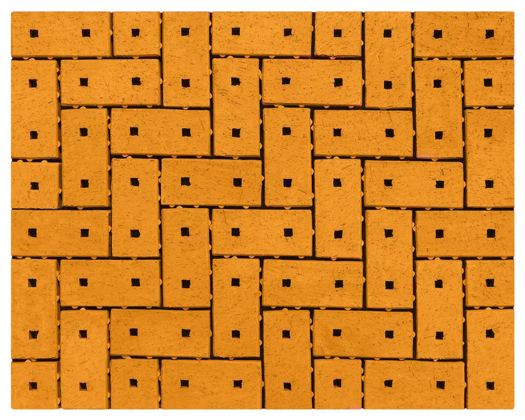 Hydrous Paving Brick — Yellow